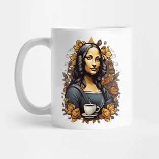 Mona Lisa Coffe time Mug